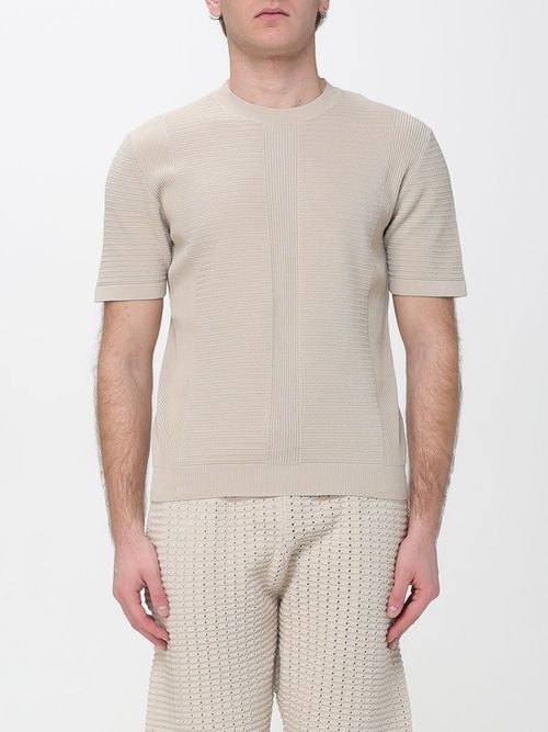 Sweater Men color Beige