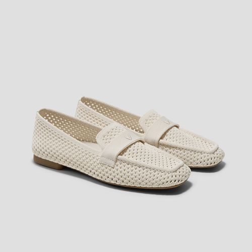 VIVAIA Square-Toe Icon Loafers Silvie|PALE APRICOT