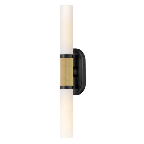 Lacquered Brass LED Wall Sconce from the Thayer Collection