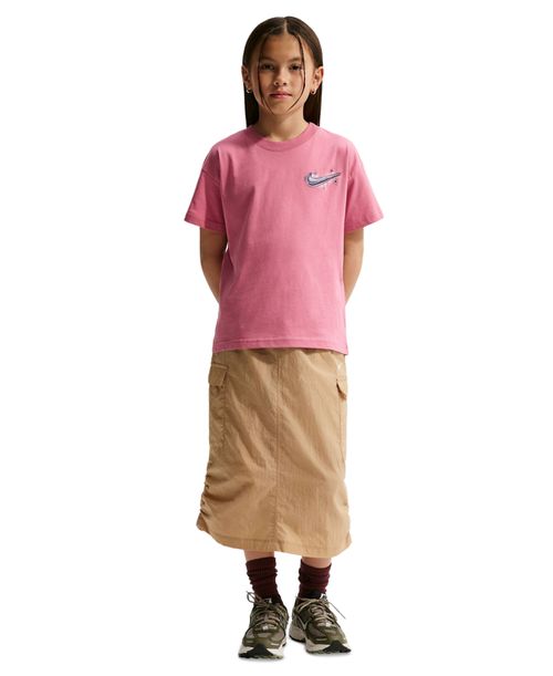 Girls' 7-16 Sportwear Crewneck T-Shirt - Peony