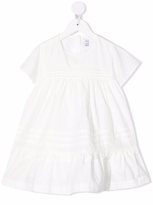 Mindy tiered midi dress - White
