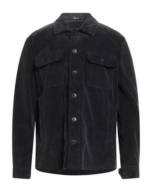 Man Shirt Charcoal Size 40 Cotton