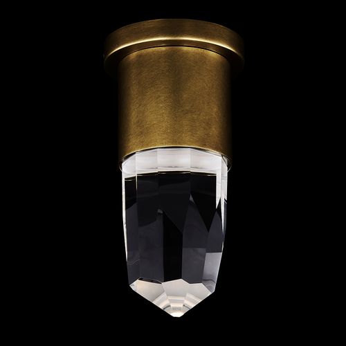 True Brass LED Wall Sconce from the Ore Collection