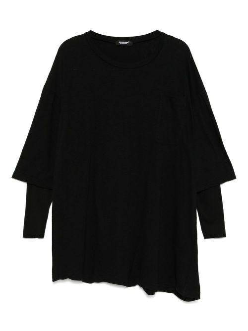 Undercover layered T-shirt - Black