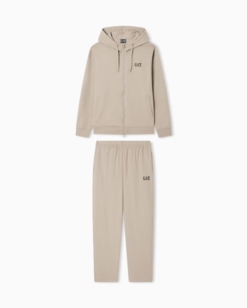 Core Identity cotton-jersey tracksuit