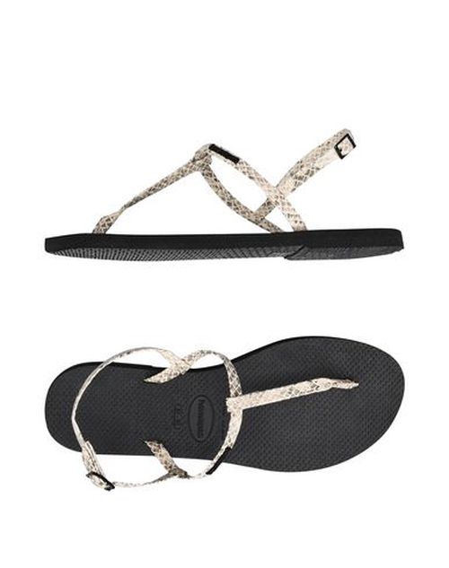 Hav. You Riviera Croco Woman Thong sandal Beige