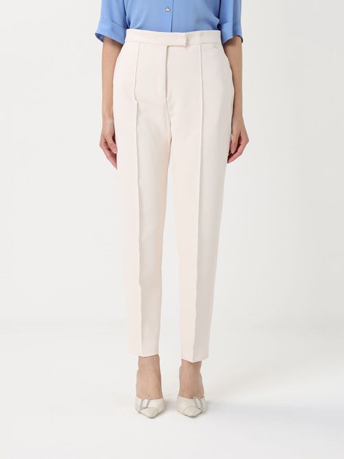 Pants LIU JO Woman color Ivory