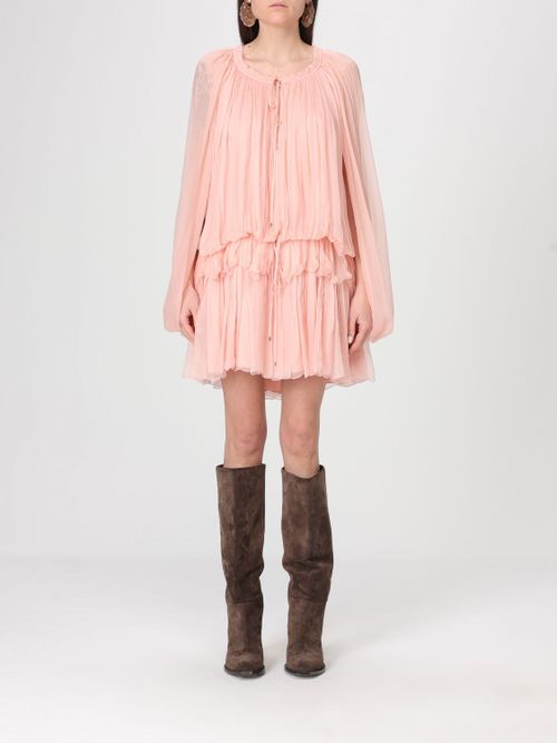 Dress CHLOÉ Woman color Pink