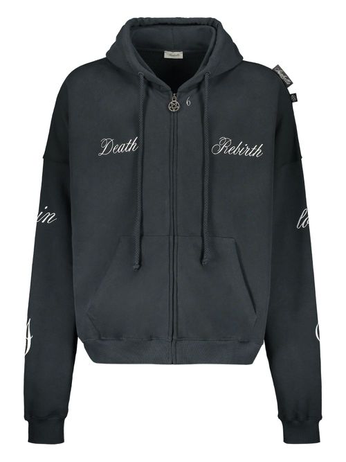 Isabella 1985 zip-up hoodie - Grey