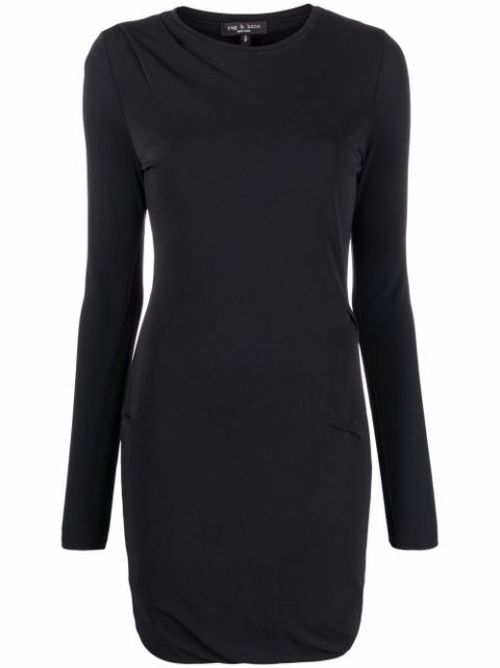 Poppy snakeskin-print T-shirt dress