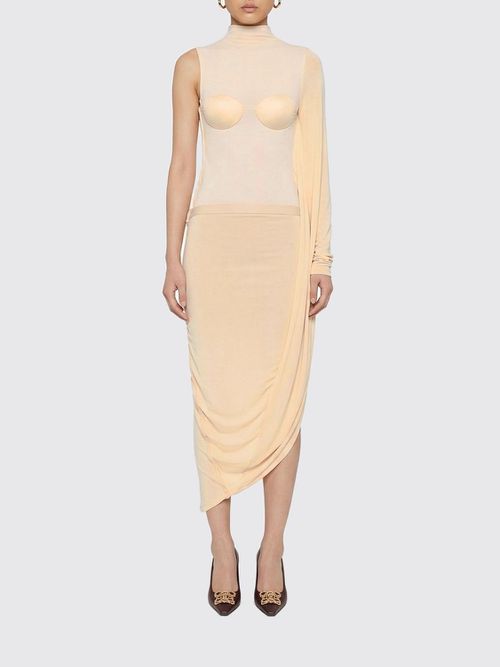 Dress Woman color Nude