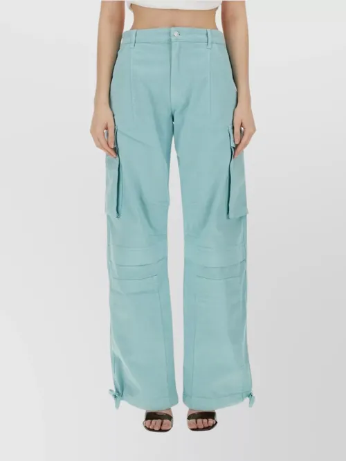 Moschino - cargo utility pants wide leg