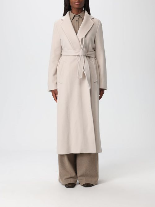 Coat Woman color Sand
