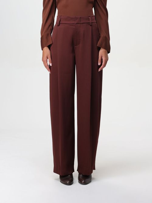 Pants Woman color Burnt