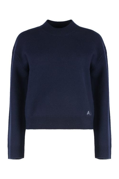 A. P.C. Esther Virgin Wool Crew-Neck Sweater