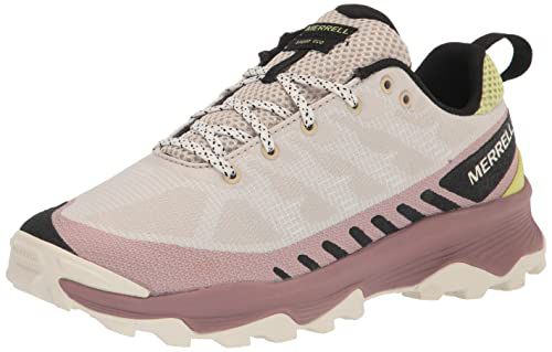 Merrell Women's Speed Eco Hiking Shoe, OYSTER/BURLW, 8.5
