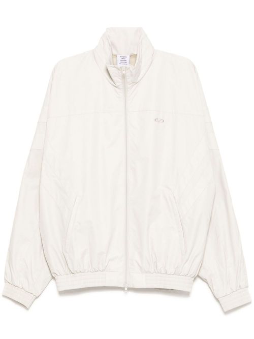 Oval logo tracksuit jacket - Grey