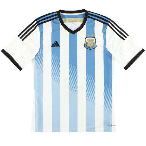2013-15 Argentina adidas Home Shirt L - Argentina / Excellent / Large