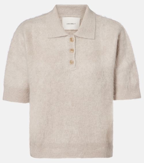 Carolyn cashmere polo sweater