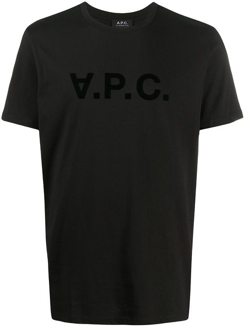 Logo print T-shirt - Black