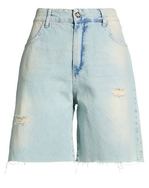 Woman Denim shorts Blue Size 8 Cotton
