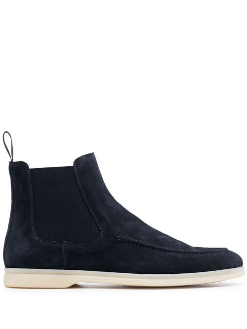 Elasticated side-panel boots - Blue