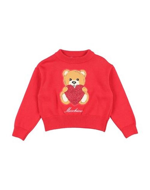 Kid Girl Sweater Red Size 10 Cotton, Wool, Polyester