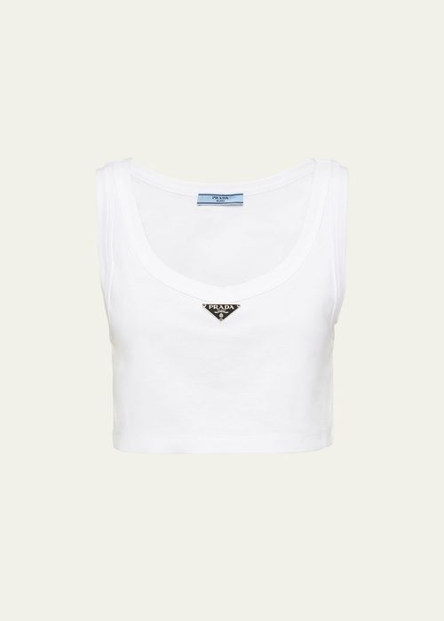 Jersey Cropped Tank Top