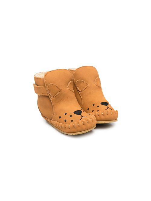 Kapi lion-shape boots - Brown