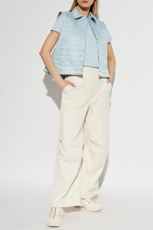 Moncler Padded Vest Vayres, Women's, Light Blue