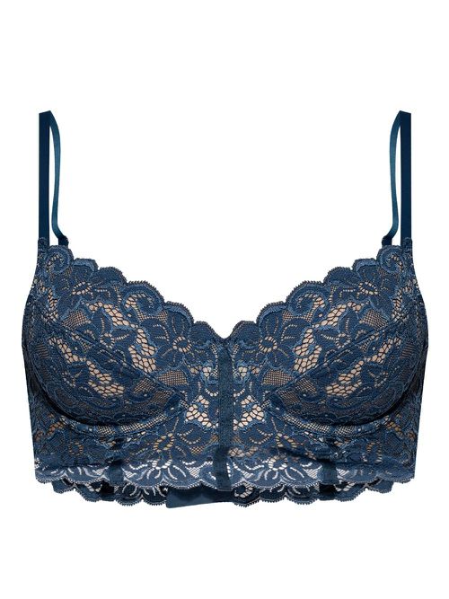 Lace bra - Blue