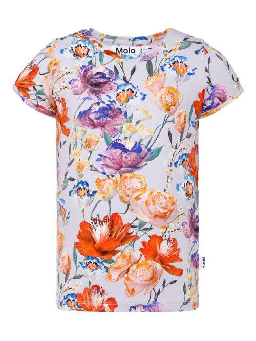 Rimona floral-print T-shirt - Neutrals