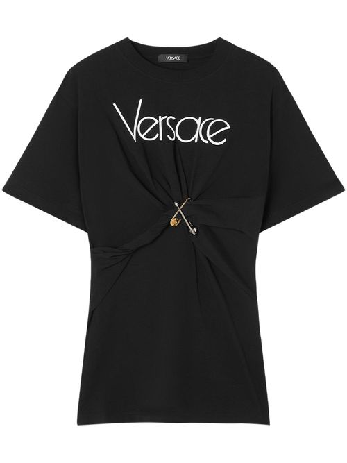 Safety-pin T-shirt - Black
