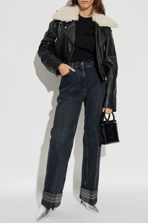 Straight-leg Jeans, Women's, Black