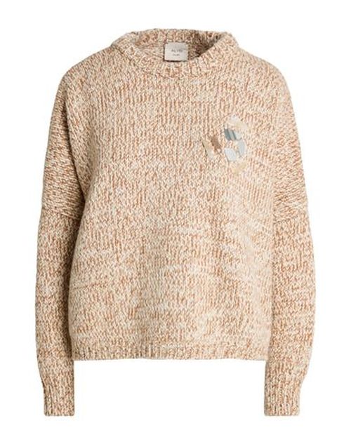 Woman Sweater Camel Size S Wool, Polyamide