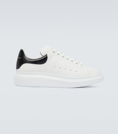 McQueen Oversized leather sneakers