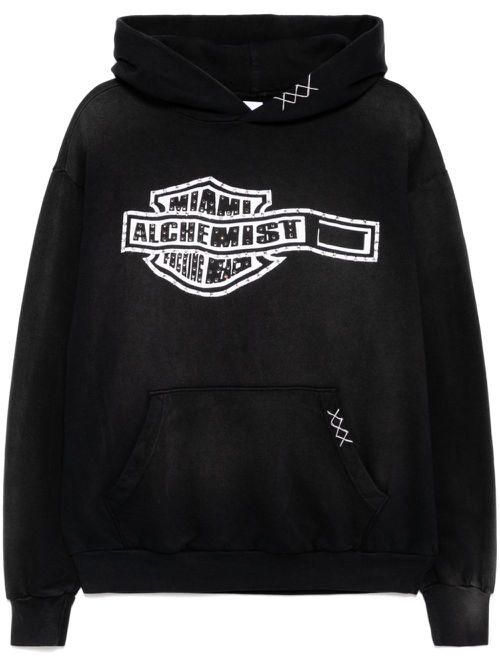 Waving hoodie - Black