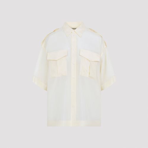 LITE UTILITY SHIRT Habotai Silk