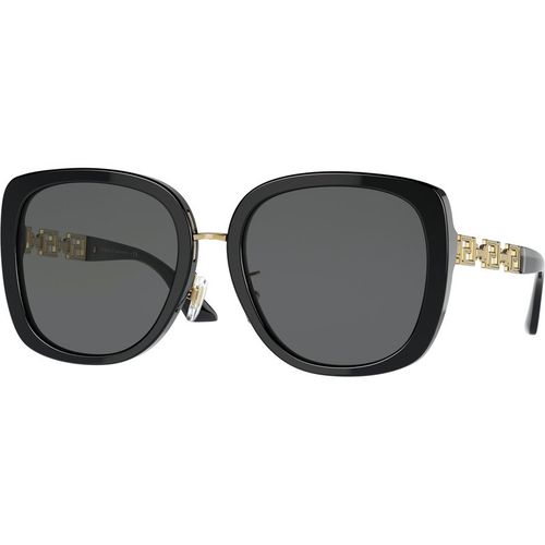 Versace Woman Versace VE4407D /87 Sunglasses Acetate Black Grey Pillow Norma