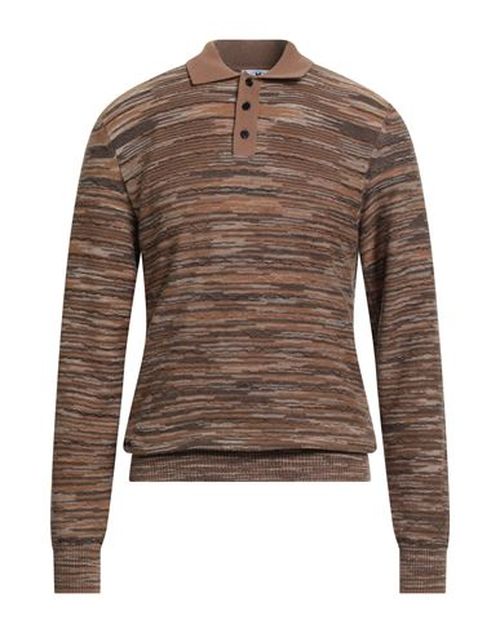 Man Sweater Sand Size S Wool