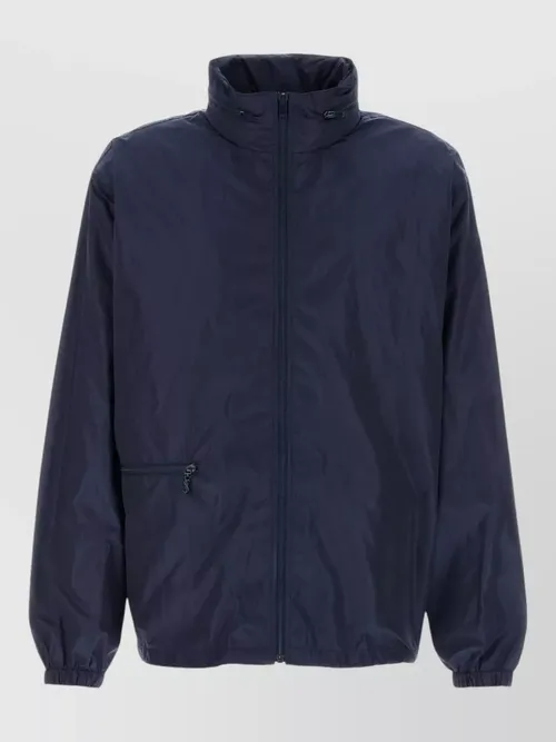 Saint Laurent - nylon windbreaker jacket high collar cuff
