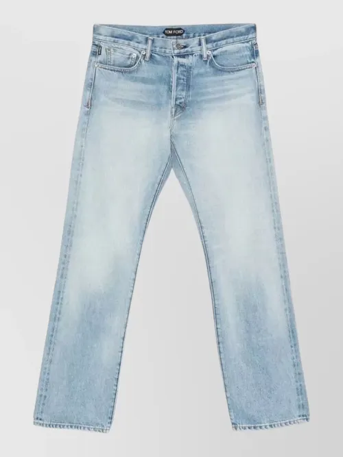 Tom Ford - selvedge denim straight fit five pocket