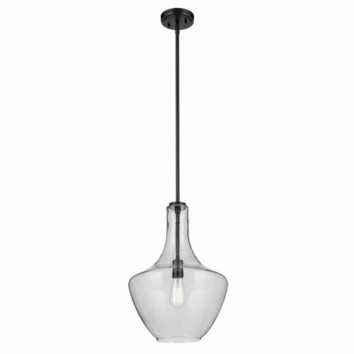 Black Pendant from the Everly Collection
