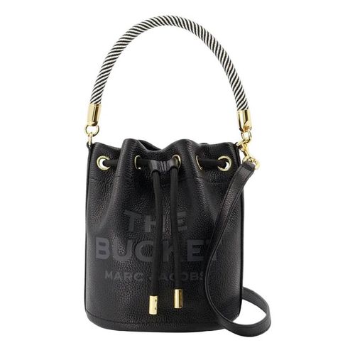 Drawstring Pull Closure Bucket Bag
