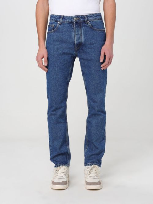 Jeans Men color Gnawed Blue
