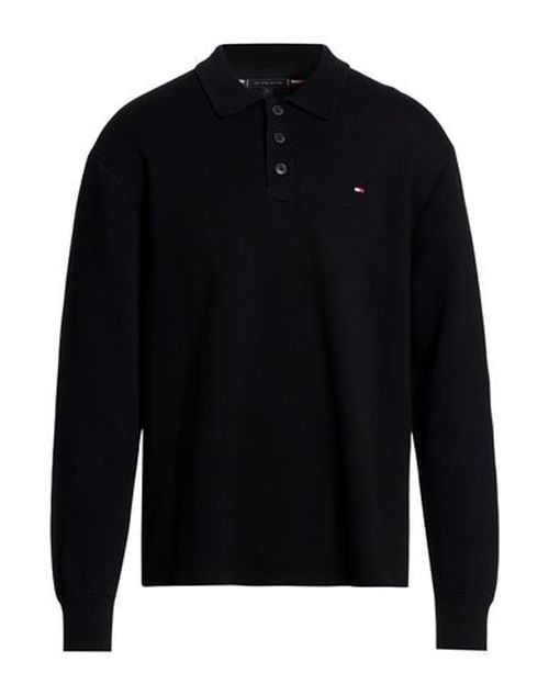 Man Sweater Black Size L Cotton, Modal, Polyamide, Elastane