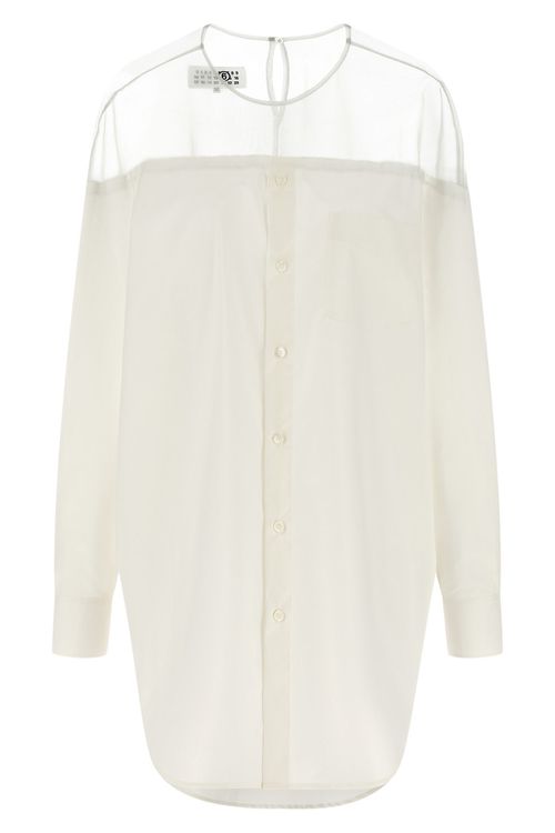 Tulle Insert Shirt