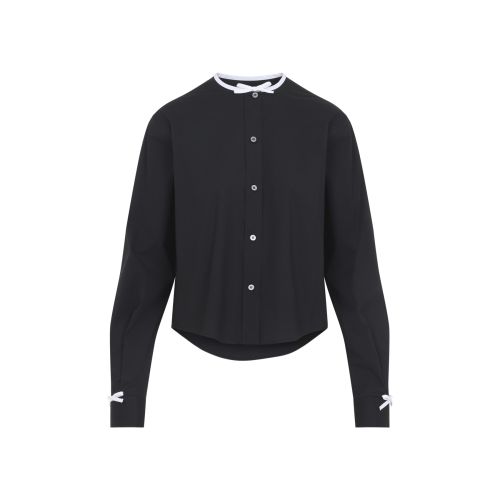 Black Crew Neck Jacket