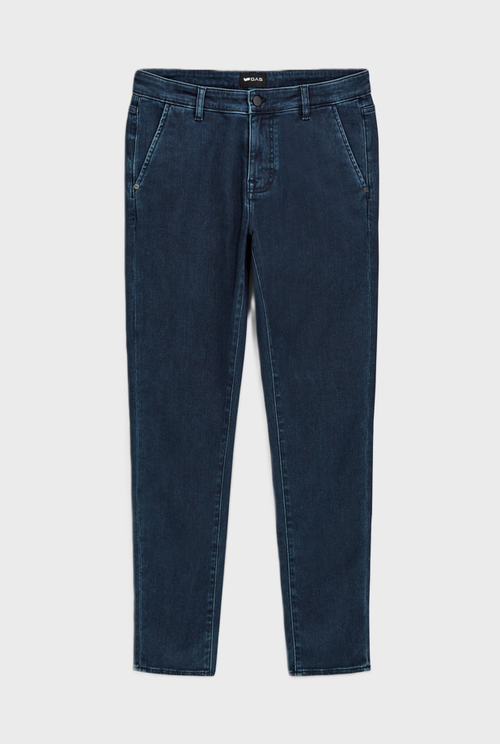 Dark blue chino jeans