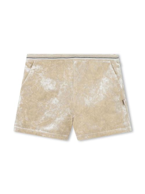 Velvet shorts - Neutrals